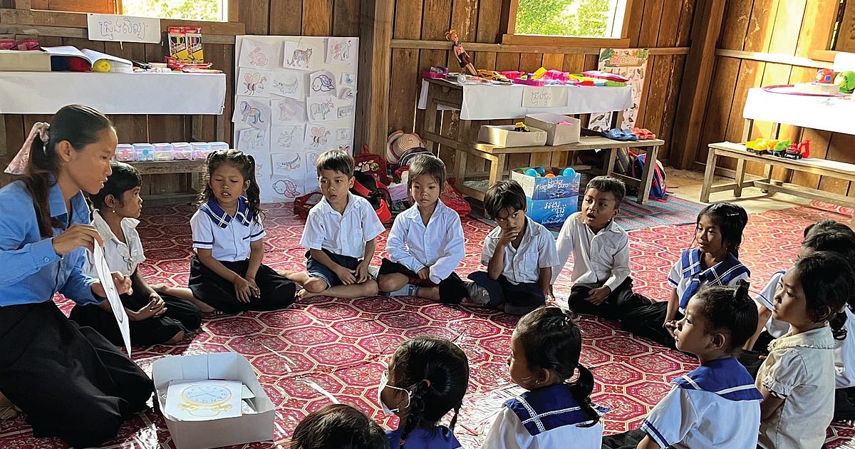 Cambodia school
